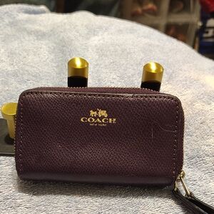Coach Purple Coin Purse